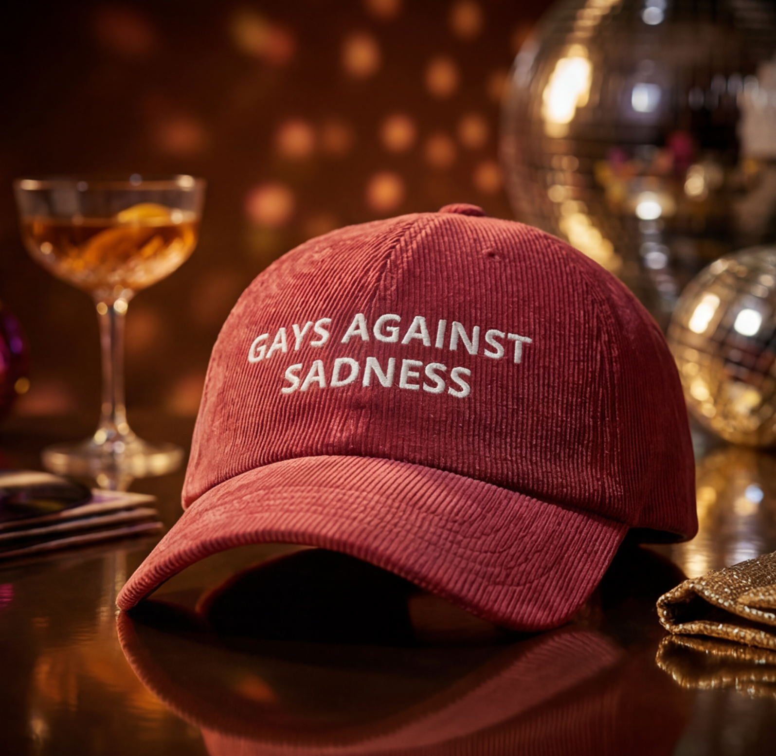 GAYS AGAINST SADNESS cap