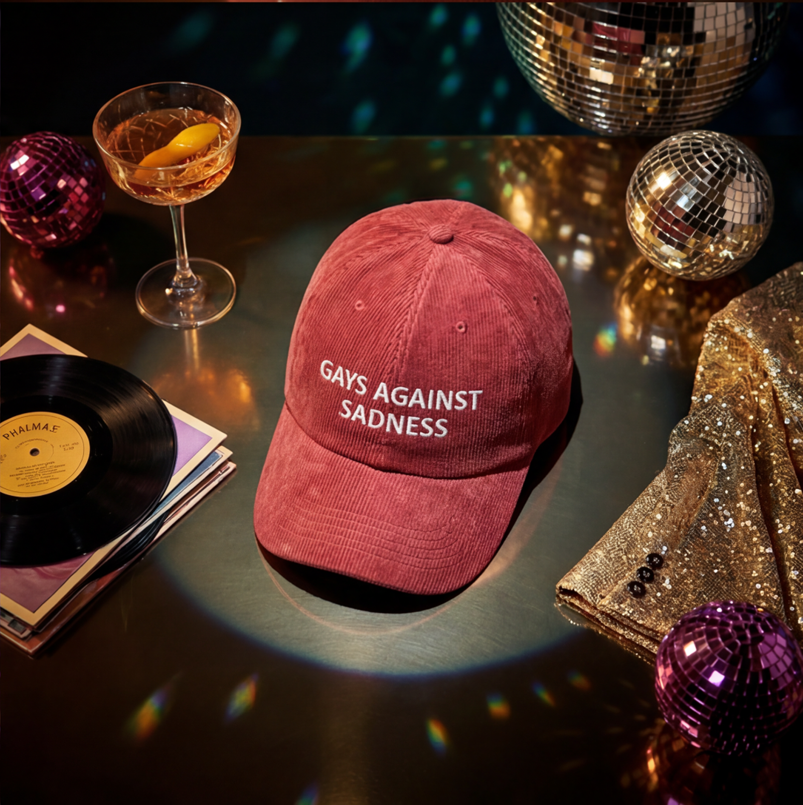 GAYS AGAINST SADNESS cap