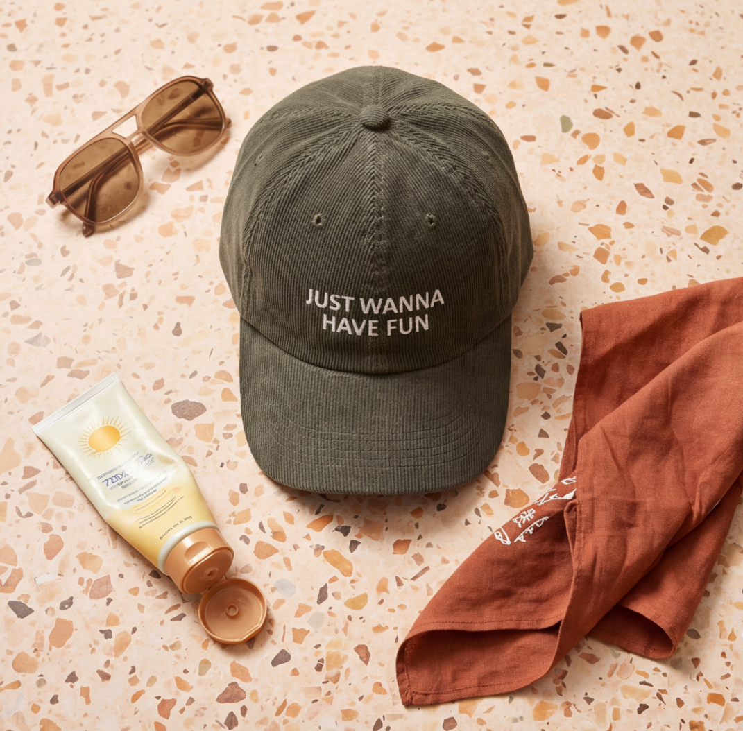 Just Wanna Have Fun cap