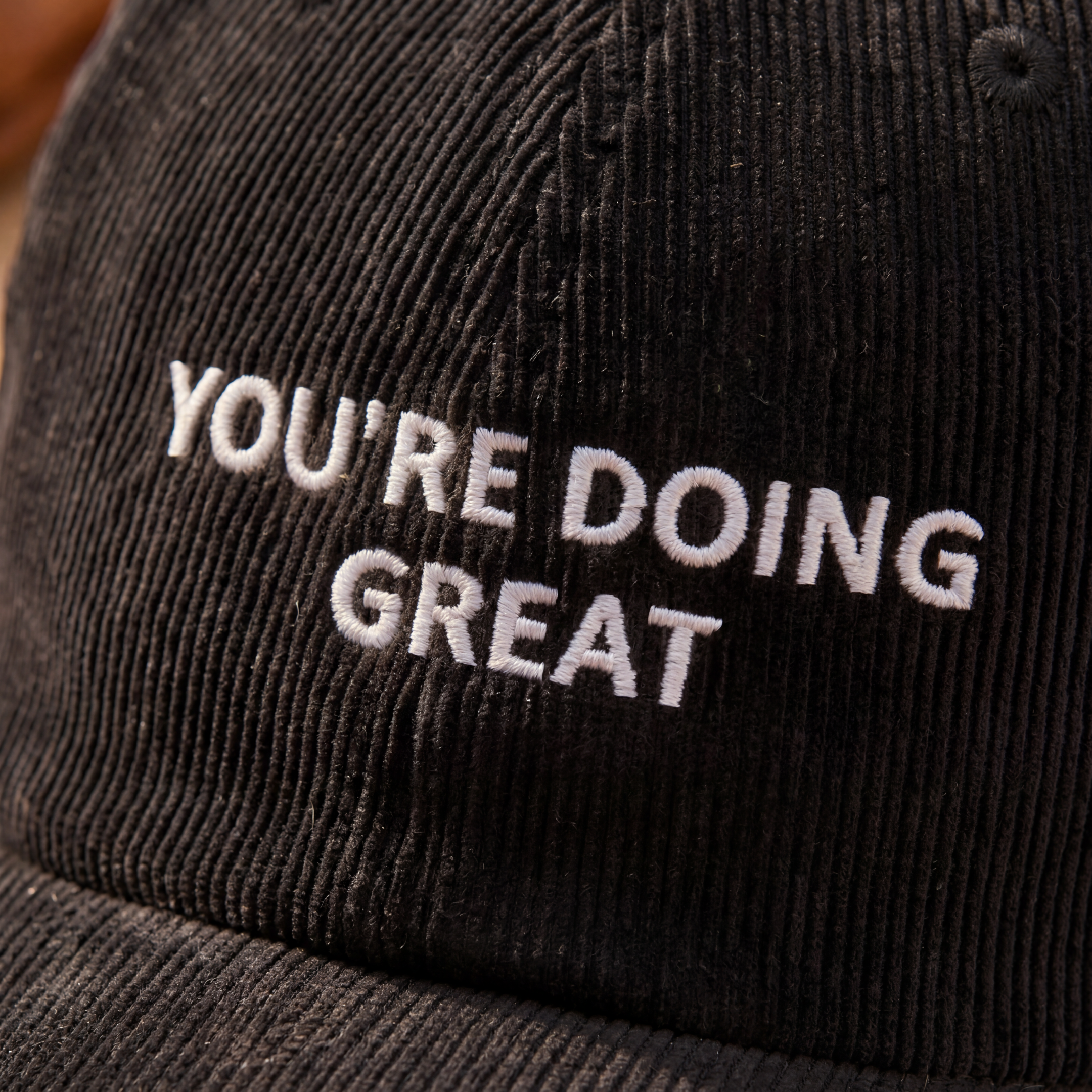 YOU'RE DOING GREAT cap